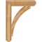 Ekena Millwork Thorton Craftsman Rough Sawn Bracket, Western Red Cedar, 6"W x 32"D x 44"H BKT06X32X44THR04RWR - alternate 3